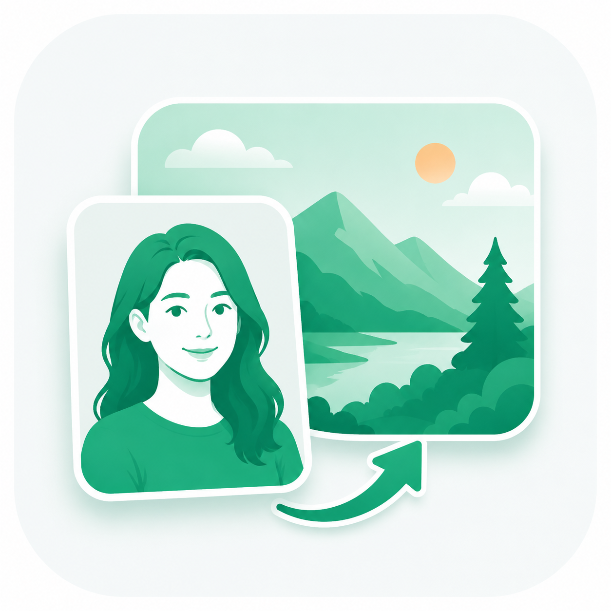 AI 换背景